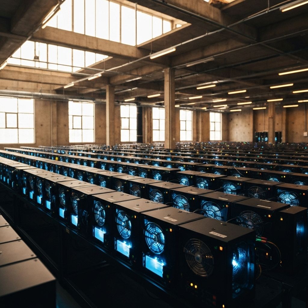Bitcoin Mining Farm