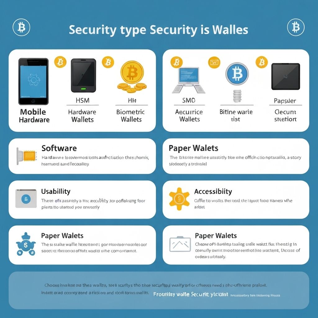 Vergleich verschiedener Bitcoin Wallet-Typen
